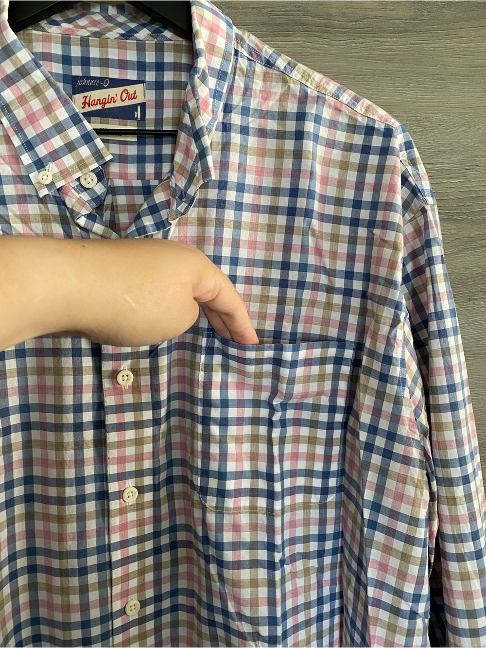 Johnnie O Hangin Out Caiden Button Down Sport Shirt